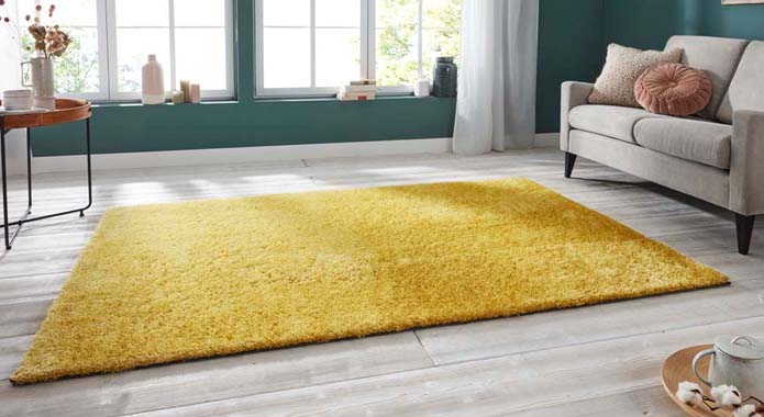 Yellow rugs