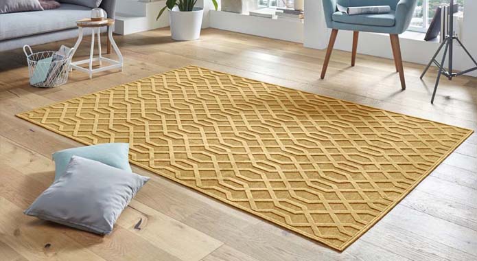 Gold rugs