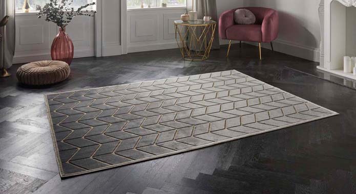 Silver rugs