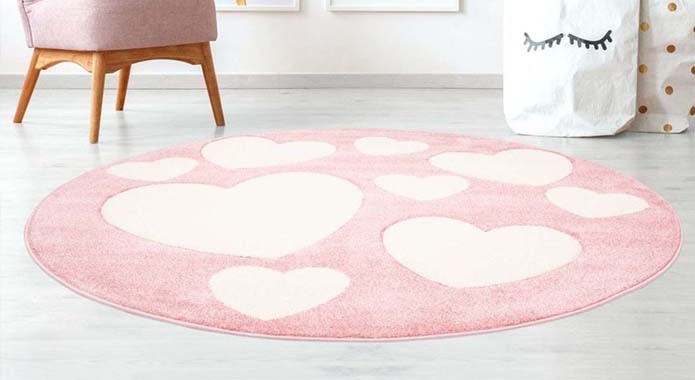Heart rugs