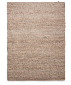 Wool rug - Lett beige - overzicht boven