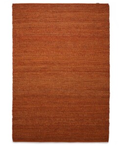 Wool rug - Lett cognac - overzicht boven