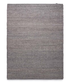 Wool rug - Lett grey - overzicht boven