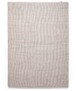 Wool rug - Lett white - overzicht boven, thumbnail