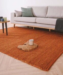 Wool rug - Lett cognac - sfeer