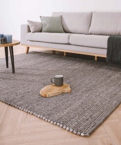 Wool rug - Lett grey - sfeer