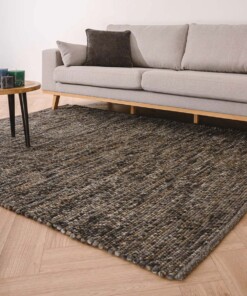 Wool rug - Lett grey/brown - sfeer