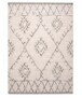 Berber rug - Beni Ouarain Sufian cream/black - overzicht boven, thumbnail