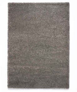 Thick rug - Shaggy Grand light grey - overzicht boven, thumbnail