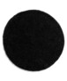 Round thick rug - Shaggy Grand anthracite - overzicht boven, thumbnail