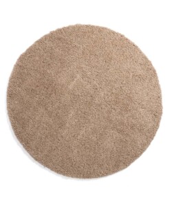 Round thick rug - Shaggy Grand beige - overzicht boven, thumbnail Round thick rug - Shaggy Grand beige - overzicht boven, thumbnail