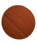 Round wool rug - Lett cognac - overzicht boven, thumbnail