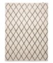 Wool rug - Vinduer cream/black - overzicht boven, thumbnail