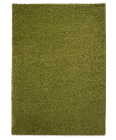 Thick rug - Shaggy Trend green - overzicht boven, thumbnail