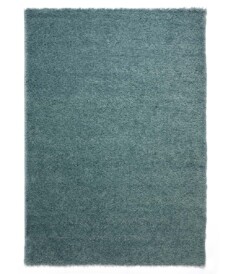 Thick rug - Shaggy Trend light blue - overzicht boven, thumbnail