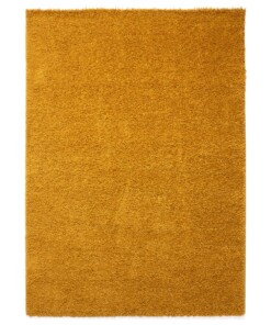 Thick rug - Shaggy Trend mustard yellow - overzicht boven