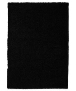 Thick rug - Shaggy Trend black - overzicht boven, thumbnail
