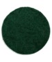 Round thick rug - Shaggy Trend jade - overzicht boven, thumbnail
