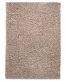Thick rug - Cozy Shaggy beige - overzicht boven, thumbnail