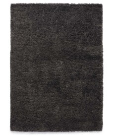 Thick rug - Cozy Shaggy dark grey - overzicht boven, thumbnail