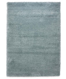 Thick rug - Cozy Shaggy light blue - overzicht boven, thumbnail