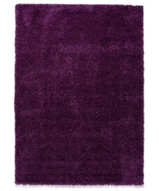 Thick rug - Cozy Shaggy purple - overzicht boven, thumbnail