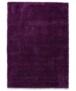 Thick rug - Cozy Shaggy purple - overzicht boven, thumbnail