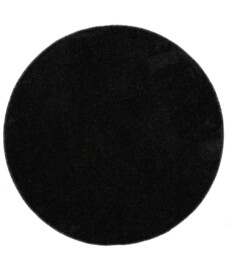 Round rug - Fine anthracite - overzicht boven, thumbnail