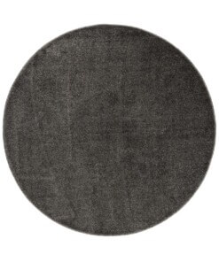 Round rug - Fine grey - overzicht boven