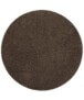 Round rug - Fine mocha - overzicht boven, thumbnail