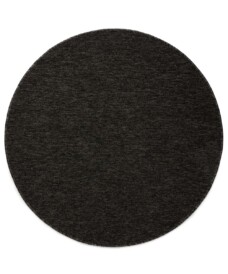 Round rug - Lush anthracite - overzicht boven, thumbnail