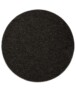 Round rug - Lush anthracite - overzicht boven, thumbnail