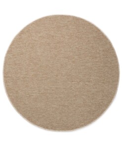 Round rug - Lush beige - overzicht boven, thumbnail