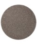 Round rug - Lush taupe/light grey - overzicht boven, thumbnail