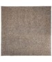 Square low pile rug - Fine beige - overzicht boven, thumbnail