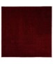 Square low pile rug - Fine red - overzicht boven, thumbnail