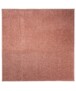 Square low pile rug - Fine pink - overzicht boven, thumbnail