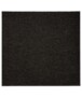 Square low pile rug - Lush anthracite - overzicht boven, thumbnail