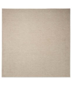 Square low pile rug - Lush cream - overzicht boven