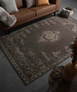 Vintage rug - Nomad grey/taupe - sfeer