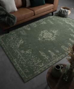 Vintage rug - Nomad green - sfeer, thumbnail