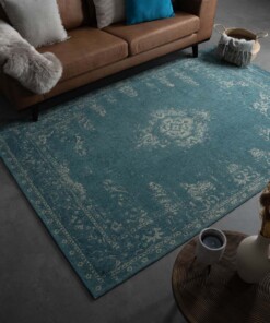 Vintage rug - Nomad grey/blue - sfeer