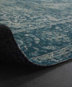 Vintage rug - Traditions grey/blue - close up vouw, thumbnail
