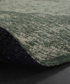 Vintage rug - Village green - close up vouw, thumbnail
