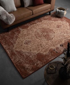 Vintage rug - Village rusty brown - sfeer