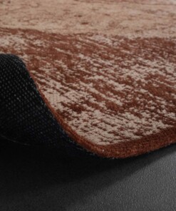 Vintage rug - Village rusty brown - close up vouw, thumbnail Vintage rug - Village rusty brown - close up vouw, thumbnail