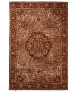 Vintage rug - Traditions rusty brown - overzicht boven