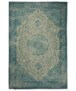 Vintage rug - Village grey/blue - overzicht boven, thumbnail