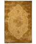 Vintage rug - Village mustard yellow - overzicht boven, thumbnail