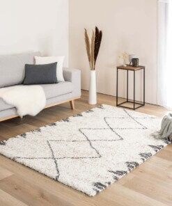 Berber rug - Artisan Tizi white/grey - sfeer